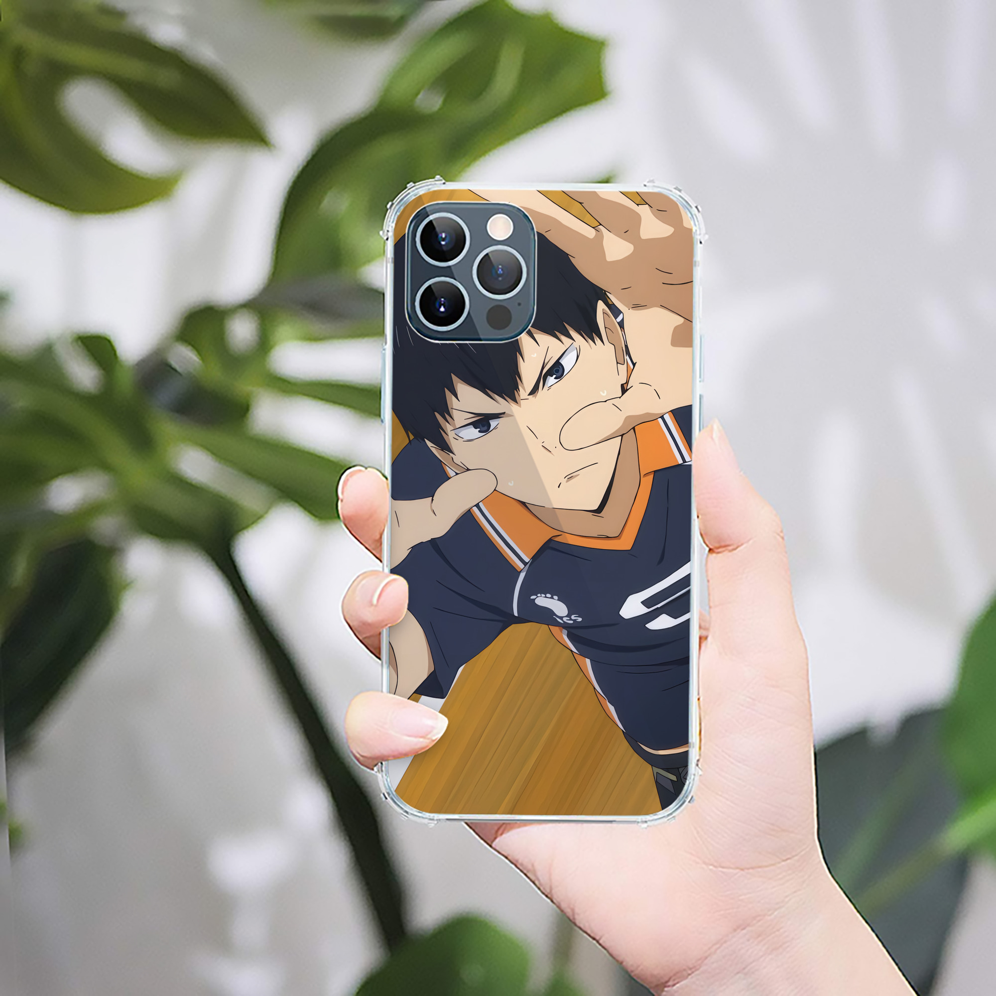 （画像用） ハイキュー!! Haikyu!! 【iPhone 12シリーズ対応】透明スマホケース（クリアソフトケース）